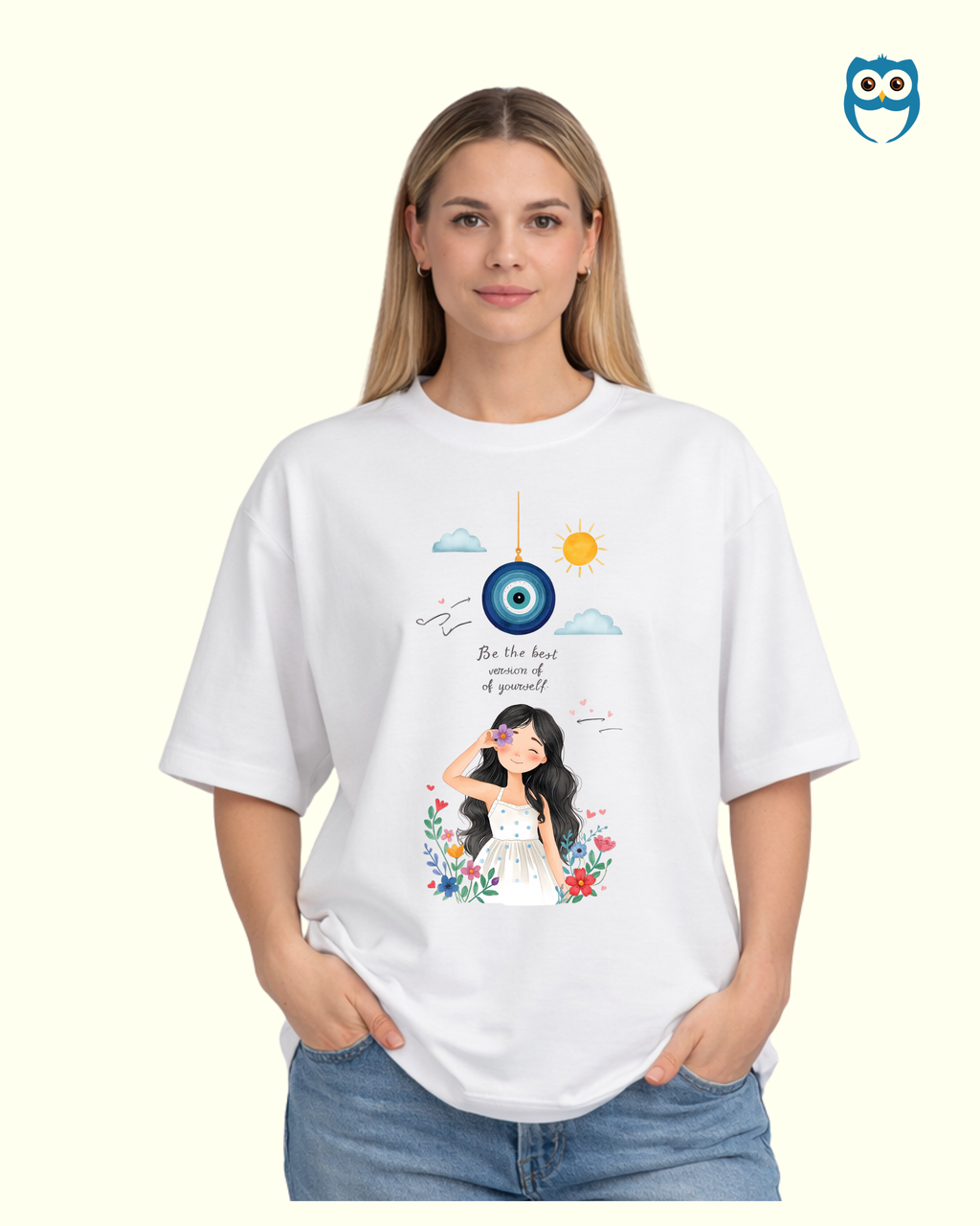 EVIL-EYE GRAPHIC T-SHIRT